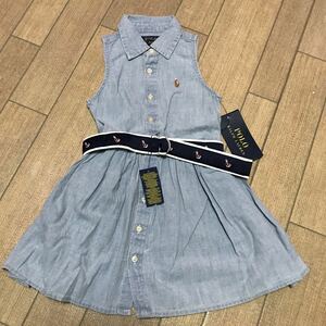 ★新品★ラルフローレン オシャレワンピース 90