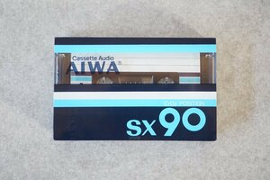 [QS][C4208960] 未使用未開封品 AIWA アイワ SX90 カセットテープ CrO2 POSITION 希少品