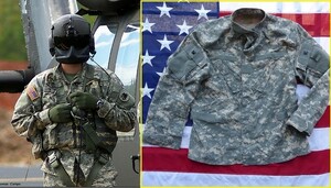 実物 レア! ＡＣＵ エアクルー ジャケット Ｌ－Ｓ Army Aircrew Combat Uniform Ａ２ＣＵ 678