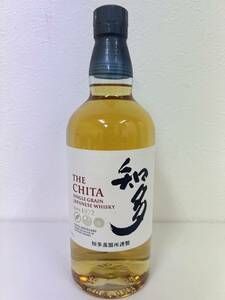 【知多ウイスキー 】SUNTORY　サントリー シングルグレーン 700ml 43％ 未開栓 国内酒