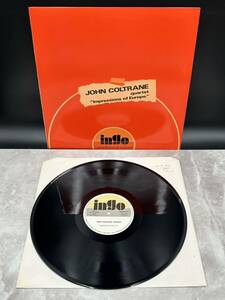 ２５８２　レコード　ＬＰ　ジョン・コルトレーン　JOHN COLTRANE QUARTET IMPRESSIONS OF EUROPE
