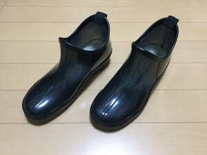 中古　Jeno Valentine ショートレインブーツ　Mサイズ（23cm程度）　黒