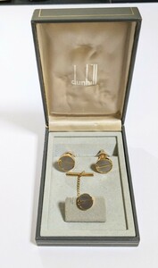 【美品】ダンヒル　dunhill　タイピン　カフス　ゴールド カフス ダンヒル