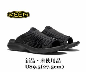 KEEN キーン UNEEK SNK SLIDE ユニーク スニーク スライド サンダル ブラック レジャー アウトドア US9.5