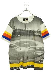 グッチ GUCCI 23SS 719779 XJE0E サイズ:S スタジアムプリントオーバーサイズTシャツ 中古 OM10