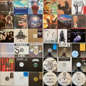 【送料無料 お得セット】HIP HOP、R&B レコード 80枚セット (Blackstreet、Brandy、Common、DAS EFX、Domino、Erykah Babu、Main Source)