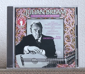 高音質CD/SACD/ジュリアン・ブリーム/アランフェス協奏曲/Julian Bream/Aranjuez/Rodrigo/Vivaldi/Handel/クラシック・ギター/リュート