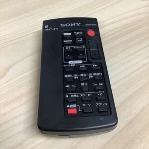 SONY ソニー　ビデオカメラ　リモコン　RMT-811　リ29　送料無料