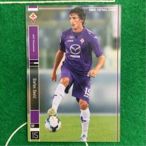 113)Panini Football League ACF Fiorentina 15 Stefan Savic サビッチ フィオレンティーナ セリエA イタリア パニーニフットボールリーグ