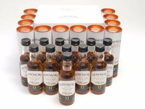 ★★BOWMORE ボウモア 12年 ミニボトル 50ml/40% 箱付 12本セット★AY105643