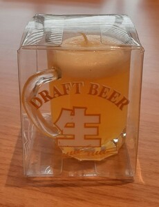 KRAFT BEER 生 キャンドル ビールジョッキ型 ローソク 雑貨 コレクション 生ビール