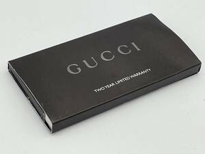 GUCCI グッチ 本物 純正冊子