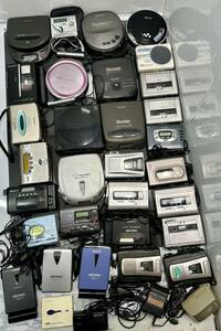 SONY ソニー　Walkman/ Discman　 カセットプレーヤー・CDプレーヤー・MDプレーヤー　まとめ売り　ジャンク品