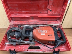 012◆ジャンク品・店頭引取限定商品◆HILTI 電動コンクリートブレーカー TE1500-AVR　※作動時間が限界に近い為ジャンク