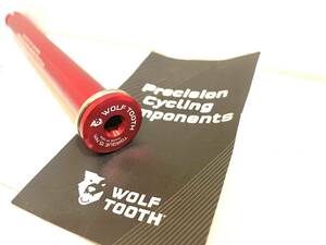 定価6,560円 WOLF TOOTH ROCKSHOX用アクスル BOOST 15×110mm ウルフトゥース WOLFTOOTH ロックショックス スルーアクスル 管3955