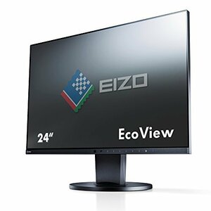 【中古】EIZO FlexScan 23.8インチ 液晶モニター 1920×1080 IPSパネル HDMI DVI-D ノングレア EV2450-BK