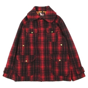 50s 60s Vintage ウールリッチ WOOLRICH 503 HUNTING COAT ハンティング ジャケット コート マッキーノ ウール ブルゾン オンブレ シャドー