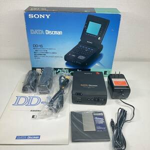 1円〜 4T SONY ソニー 電子ブックプレーヤー DD-1S 動作未確認 DATE DISCMAN コンパクトボディ 液晶 EB エレクトロニックブック 箱付き