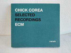 【国内盤】CHICK COREA SELECTED RECODINGS　ECM⌒◆⌒1オーナー◆紙ジャケ/チックコリア・セレクティッド◆キャフェーのBGM♪などに◆匿名