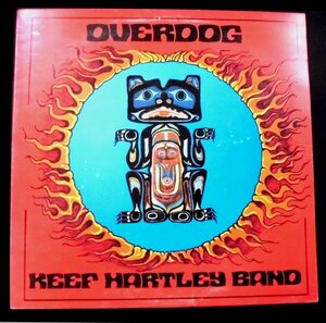 ●UK-Deramオリジナル””Brown-Labels,EX-:EX Copy!!”” Keef Hartley Band / Overdog