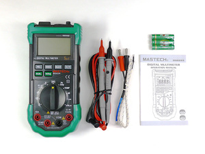 デジタルマルチメーター テスター 温度計 湿度計 騒音計 照度計 一体型 電圧計 電流計 抵抗計 導通試験 周波数計 DIYに
