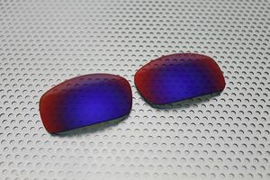 LINEGEAR　オークリー　X-Squared用交換レンズ　UV420　ポリカレンズ　タンザナイト　Oakley　X-Metal