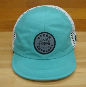 新品Clef (クレ) BUM MESH CAP TURQUOISE・・CLEAN OUTDOORS (クリーンアウトドアーズ)シリーズ