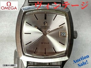 【可動品】OMEGA オメガ オートマチック デビル 腕時計 TOOL 9034 ベルトジャンク