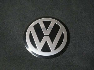 VW ニュービートル ホイールセンターキャップ エンブレム 黒 9cm 90mm