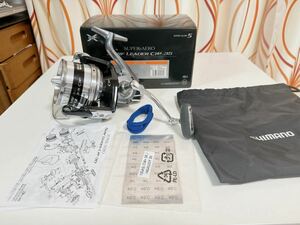 美品 SHIMANO シマノ スーパーエアロサーフリーダーCI4+ 35 細糸仕様 左右付替え可 03075 定価30910円