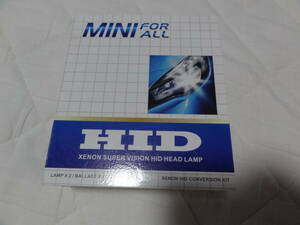 未使用　オールインワンHIDキット 35W HB3 9005 6000K MINI FOR ALL 加工流用　DIYカスタム　汎用　フォグランプ　ヘッドライト