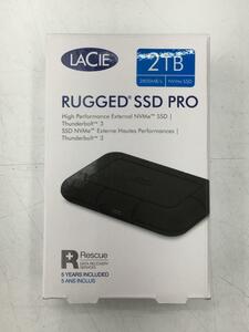 LaCie◆パソコン周辺機器/STHZ2000800/ポータブルSSD/2TB/Rugged SSD Pro/未開