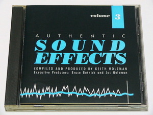 AUTHENTIC SOUND EFFECTS VOLUME 3 // CD 効果音