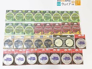 ユニチカ シルバースレッド 10～16LB・よつあみ ニトロン DFC・ギガニトロン スピニング 他 ライン 計31点 未使用品