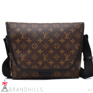 ルイヴィトン ショルダーバッグ メンズ マグネティック メッセンジャー モノグラム マカサー M45557 LOUIS VUITTON 未使用品