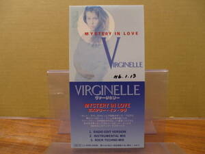 S-759【8cmシングルCD】見本品 ヴァージネリー　ミステリー・イン・ラヴ VIRGINELLE mystery on love AVDD-20056 荻野目洋子 ユーロビート