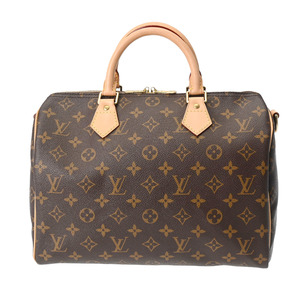 銀蔵 中古 LOUIS VUITTON ルイヴィトン モノグラム スピーディ バンドリエール 30 2WAY M41112 ハンドバッグ ランクA