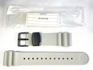 R01X017M9 SEIKO プロスペックス 22mm 純正シリコンバンド グレー SBBN029/7C46-0AJ0用 ネコポス送料無料