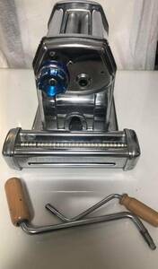 BIG SALE ★★おすすめ★★ ITALIA IMPRIA RESTAURANT MANUAL PASTA MACHINE R-220インペリア手動パスタマシンR－220 中古です。