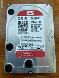 WD Red WD20EFRX 3.5インチ