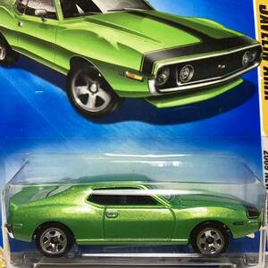 ☆ホットウィール☆ AMC ジャベリン AMX 黄緑　カードダメージあり　Hot Wheels 