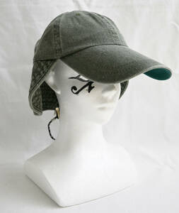 即決【Mega Cap from USA】juniper cotton twill cap with flap/フリー/ミリタリーグリーン/ピグメント フラップ キャップ(vt-234-5).