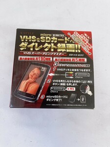 美品 VHS ダビングマスター EB-XS600 ビデオテープ 編集 動作品 SDカード 浦MY0426-37