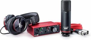 Focusrite Scarlett Solo Studio 3rd Gen(フォーカスライト バンドルパック)【新潟店】