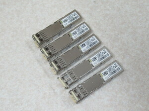 ・XC2 12694◆)保証有 Cisco GLC-SX-MMD 1000BASE-SX SFPモジュール 5個セット 同梱可・祝10000！取引突破！！