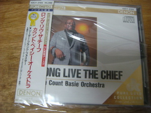 THE COUNT BASIE ORCHESTRA LONG LIVE THE CHIEF 3000枚限定 24k GOLD CD カウント ベイシー FRANK FOSTER FREDDIE GREEN