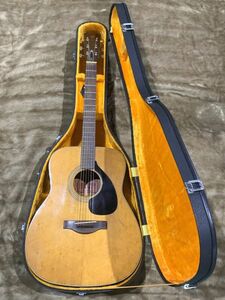 4-220-200 YAMAHA GUITAR ヤマハ アコースティックギター FG-180 NIPPON GAKKI ハードケース付き 弦楽器(動作未確認)