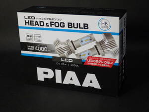 G78.9 新品 未使用 PIAA ヘッドライト フォグ LED バルブ LEH151 12V 20W 6000K 4000lm HB HB3/HB4 HIR1/HIR2 ライト 交換 ピア HV EV 対応