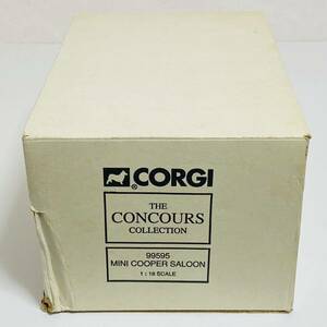 【美品】CORGI コーギー 1/18スケール THE CONCOURS COLLECTION MINI COOPER ミニクーパー S ミニカー モデルカー