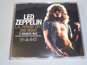 LED ZEPPELIN/L,A FORUM 1977 2ND NIGHT 4 SOURCE MIX 4CD